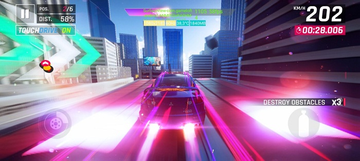 Xiaomi 12 chơi tốt tựa game Asphalt 9 một cách dễ dàng