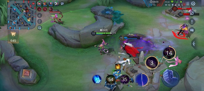 Chơi game trên Reno7 Z 5G