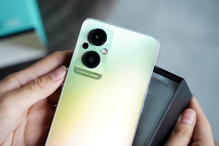 Cận cảnh camera sau trên Reno7 Z 5G