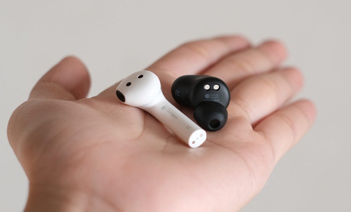 Sử dụng thiết kế in-ear, giúp âm thanh được bảo toàn gần như 100%