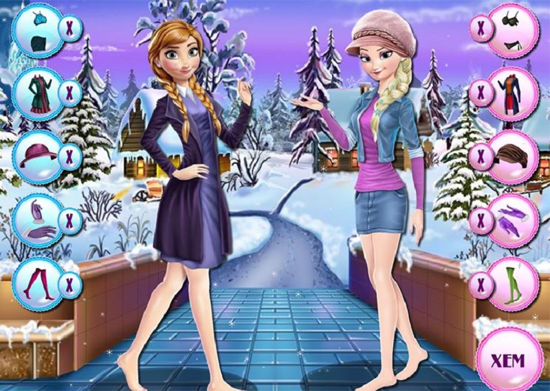 Game con gái thời trang