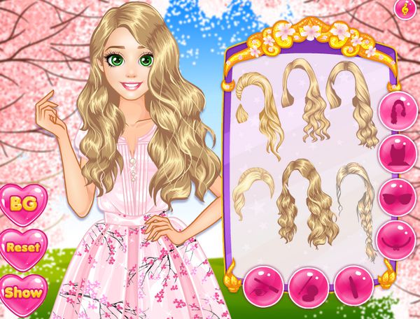 Game con gái thời trang