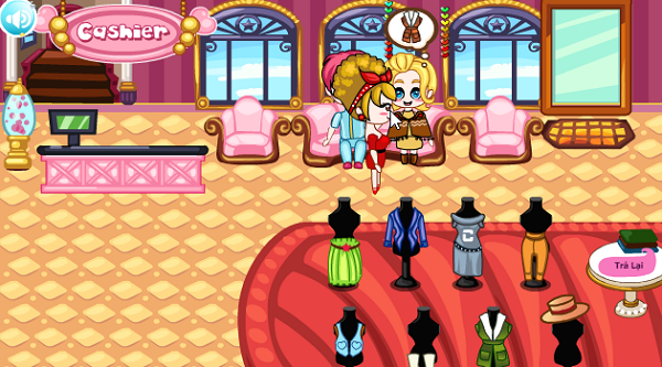 Game trang điểm con gái