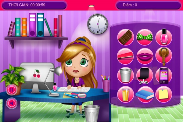 Game trang điểm con gái