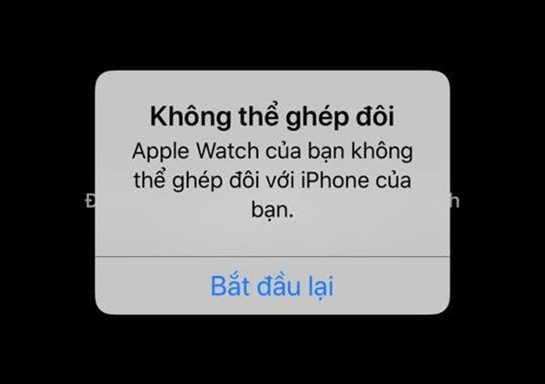 Ghép đôi Apple Watch với iPhone