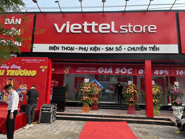 Viettel Store tưng bừng khai trương 2 siêu thị mới tại TP. Hải Phòng