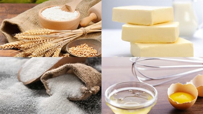 Nguyên liệu chuẩn bị cho món ăn