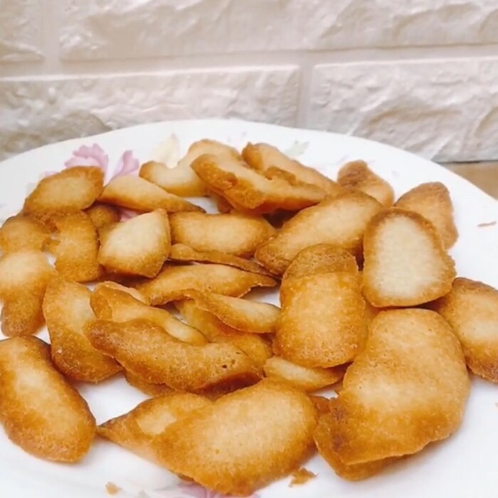 Thành phẩm thơm ngon, giòn rụm