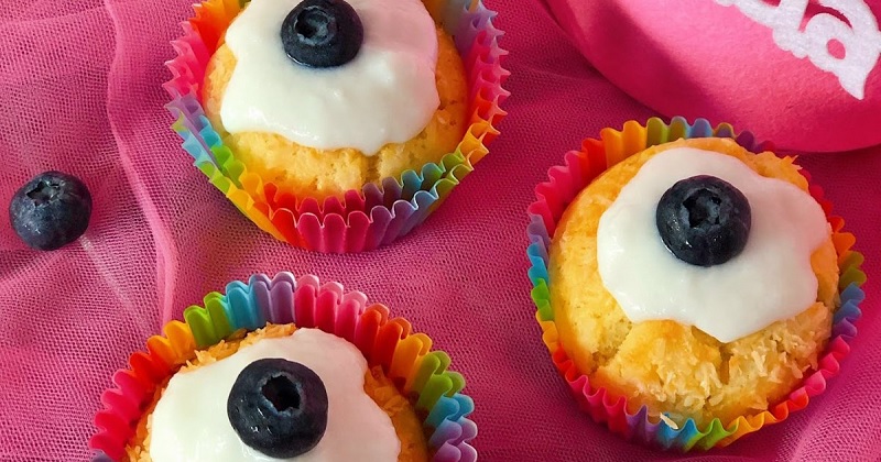 làm bánh muffin dừa bằng lò nướng