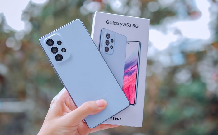 Giá bán Galaxy A53 thấp hơn bản tiền nhiệm