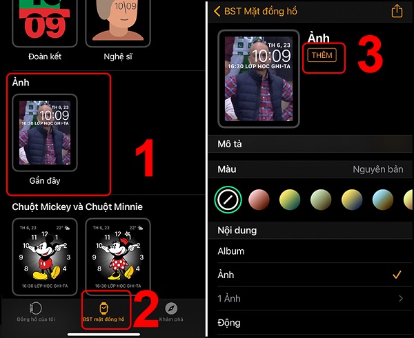 Mặt đồng hồ Apple Watch