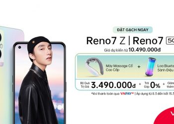 Đặt gạch OPPO Reno7 Series nhận ngay bộ quà trị giá 3.490.000đ