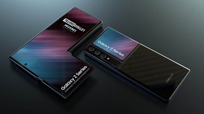 Rò rỉ smartphone dòng Galaxy Z mới với màn hình chữ P độc lạ