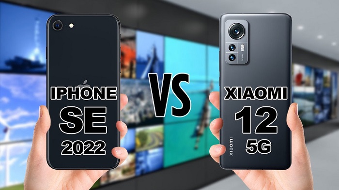 So sánh Xiaomi 12 và iPhone SE 2022