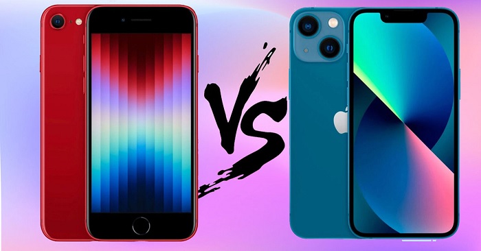 So sánh iPhone SE 2022 và iPhone 13