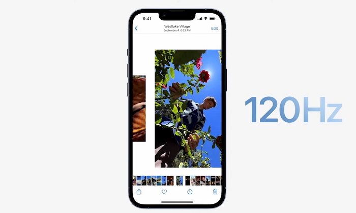 iPhone 13 Pro và 13 Pro Max được trang bị màn hình 120Hz