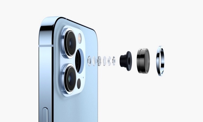 Camera trên iPhone 13 có chống rung dịch chuyển cảm biến
