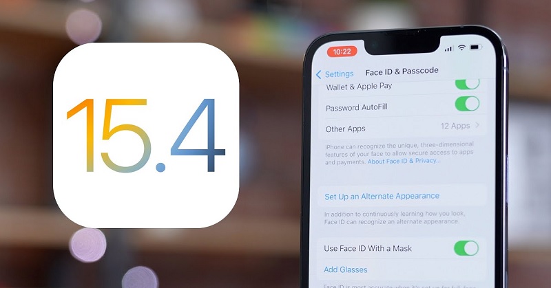 tính năng mới trên iOS 15.4