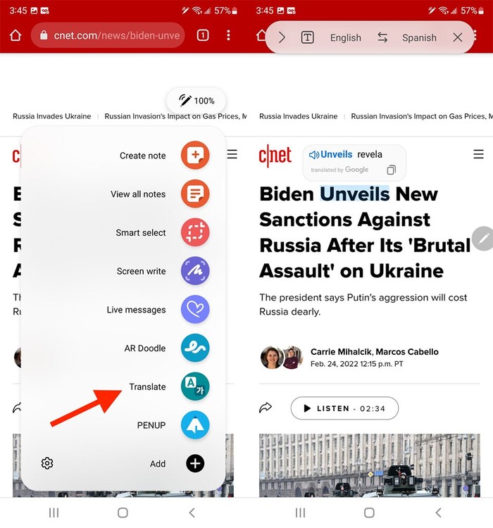 Bút S Pen với rất nhiều tính năng hữu ích cho người dùng