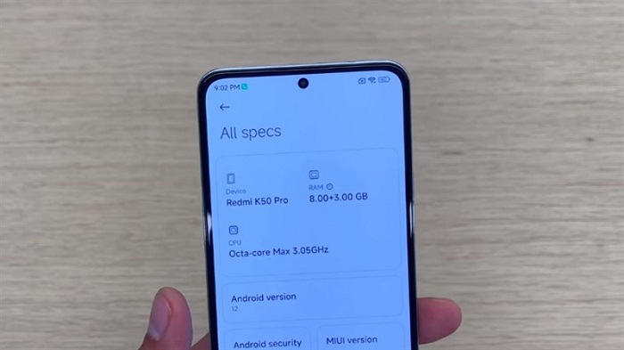 Mở hộp và trên tay Redmi K50 Pro