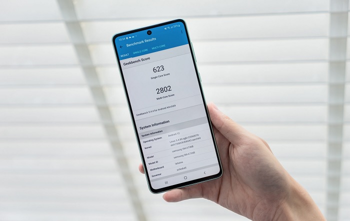 Điểm hiệu năng đa nhân và đơn nhân của A73 5G