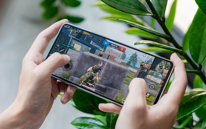 Chơi game trên A73 5G không bị giật và lag