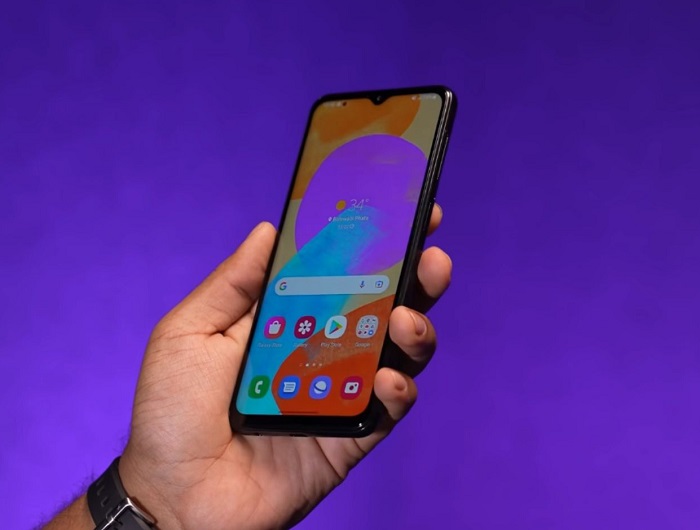 trên tay Galaxy F23 5G