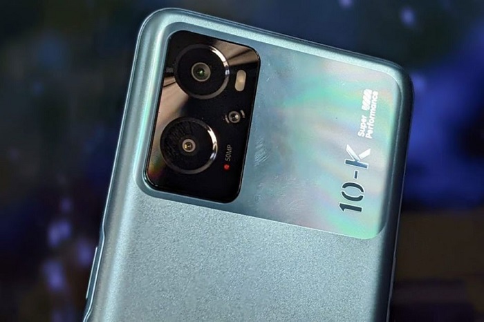 Cận cảnh camera sau của OPPO K10