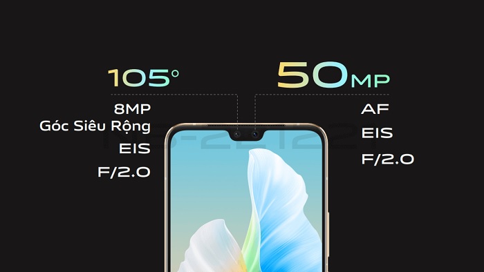 Camera trước của điện thoại vivo V23 5G