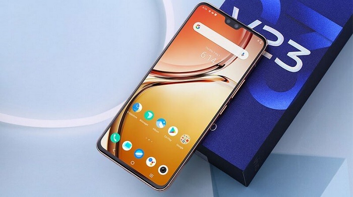Giao diện điện thoại vivo V23 5G