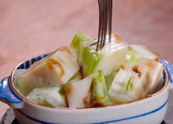 cách làm rau câu sơn thủy