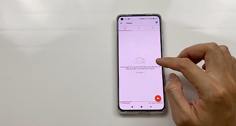 AZ Screen Recorder đã sẵn sàng để ghi màn hình điện thoại
