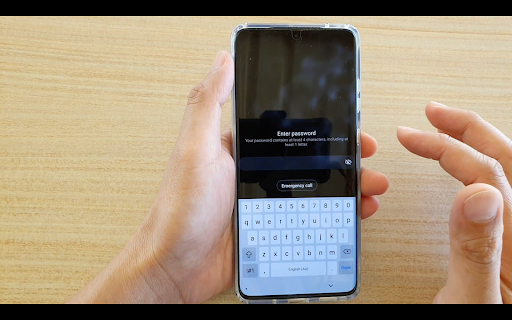 Cài đặt khóa màn hình bằng Mật mã - Password để đảm bảo an toàn cho điện thoại