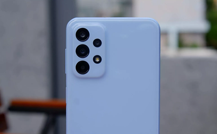 Galaxy A23 sở hữu cụm 4 camera sau với camera chính lên tới 50MP