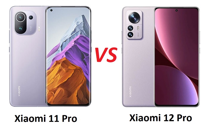 Xiaomi 11 Pro và Xiaomi 12 Pro
