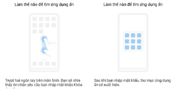 Cách mở ứng dụng bị ẩn trên Xiaomi