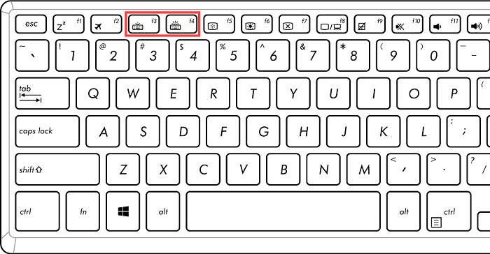 cách bật đèn bàn phím laptop