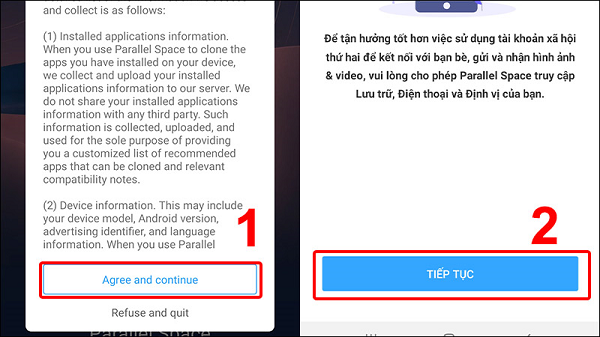 Cách cài đặt 2 zalo trên điện thoại samsung