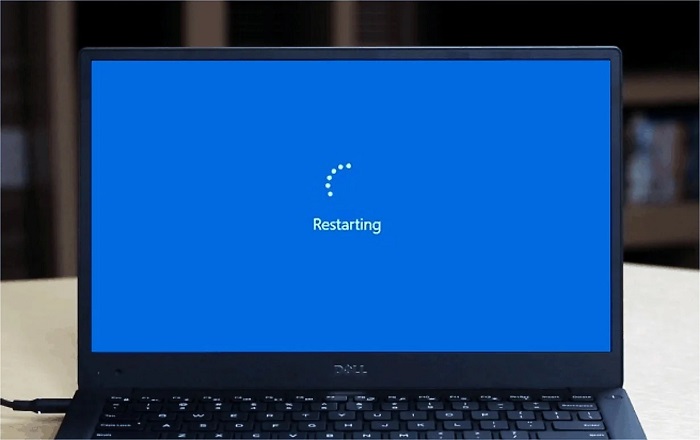 Khởi động lại máy tính