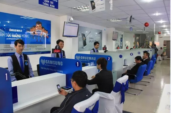 Trung tâm bảo hành điện thoại Samsung