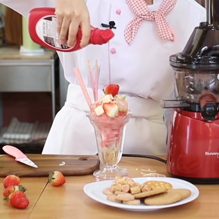 Trang trí món kem hấp dẫn