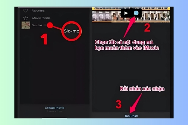 cách tua nhanh video trên iphone