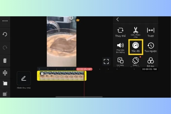 cách tua nhanh video trên iphone