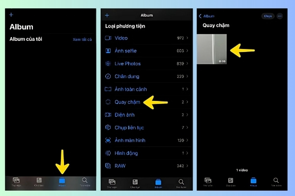 cách tua nhanh video trên iphone