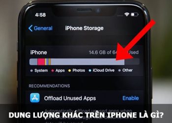Cách xóa dung lượng khác trên iPhone để tiết kiệm không gian lưu trữ