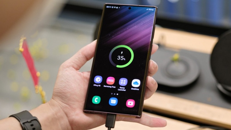 chế độ sạc nhanh samsung
