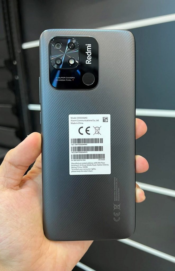 Redmi 10C hỗ trợ sạc nhanh 18W