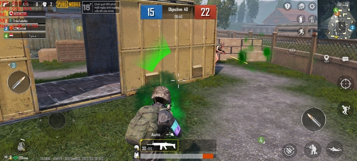 PUBG chơi trên A33 ở mức tạm ổn