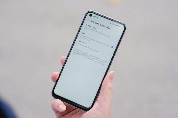 Realme 9 Pro hỗ trợ tần số quét 120Hz
