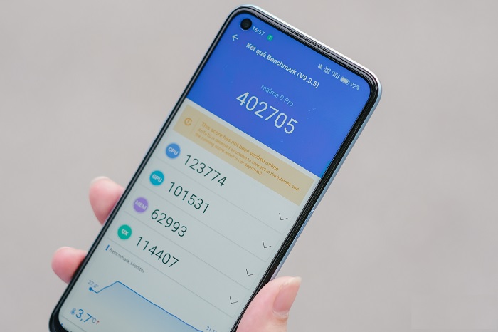Điểm hiệu năng của chip Snapdragon 695
